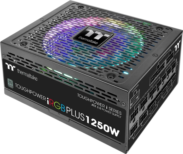 Thermaltake Toughpower iRGB PLUS Titanium Gen5 1250W, ATX 3.0