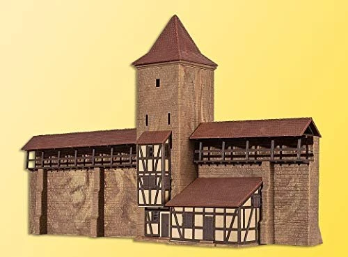 Kibri Wehrturm mit Mauer in Rothenburg