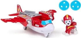 Spin Master Paw Patrol - Air Rescue Marshalls Feuerwehrflugzeug mit Geschoss-Abwurf