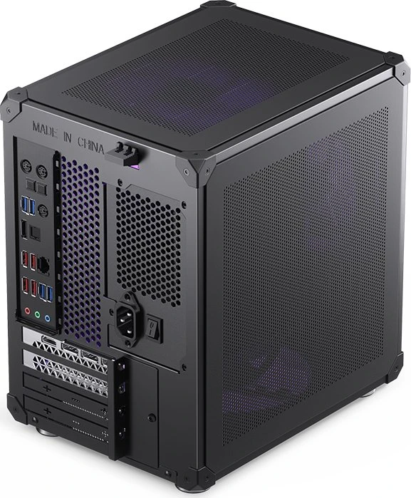 Jonsbo C6 Black, schwarz