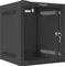 Lanberg WF10 Series 10" Rack Wandschrank 6HE, hängend, Flatpack, Glastür, IP20, RAL 9004, 310mm tief Vorschaubild