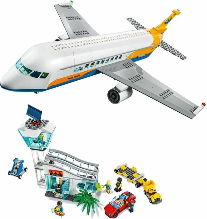 LEGO City Flughafen - Passagierflugzeug