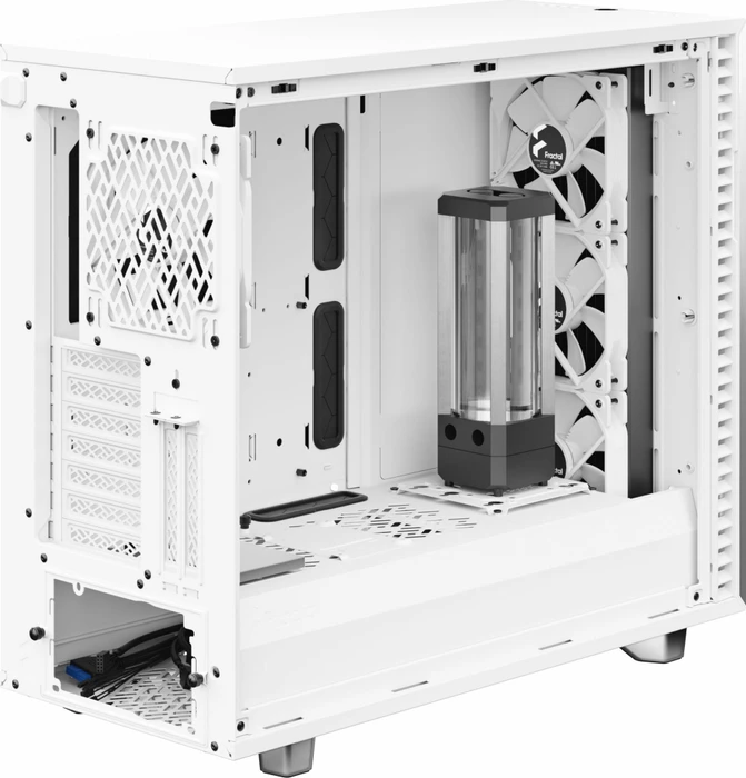 Fractal Design Define 7 White Solid, schallgedämmt