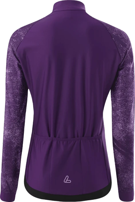 Löffler Taylor Full-Zip Trikot langarm viola (Damen)