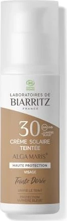 Laboratoires de Biarritz Alga Maris Sonnencreme Gesicht getönt gold LSF30, 50ml