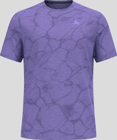 Odlo Zeroweight Engineered Chill-Tec Laufshirt kurzarm afterparty melange (Herren)