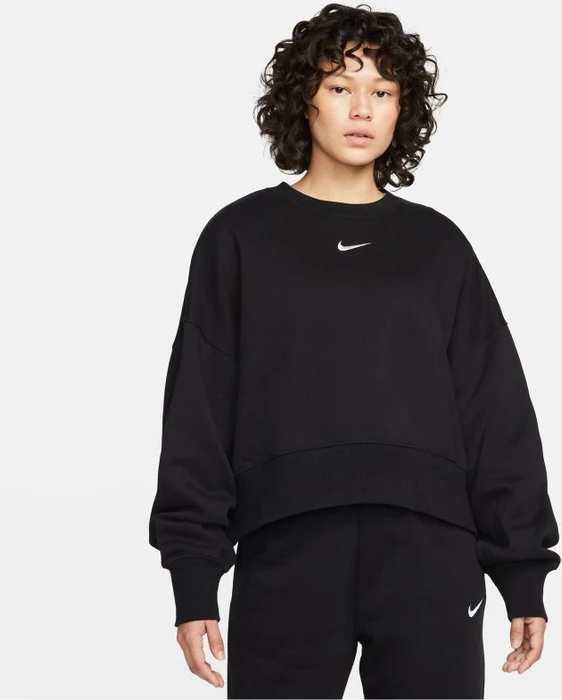 Nike Sportswear Phoenix Fleece Over-Oversized Sweatshirt black/sail
