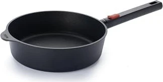 Woll Eco Logic QXR Guss-Hochrandpfanne Induktion mit abnehmbarem Griff 24cm