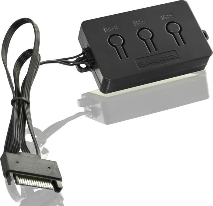 Raijintek Auras 12 RGB, LED-Steuerung, 120mm, 3er-Pack