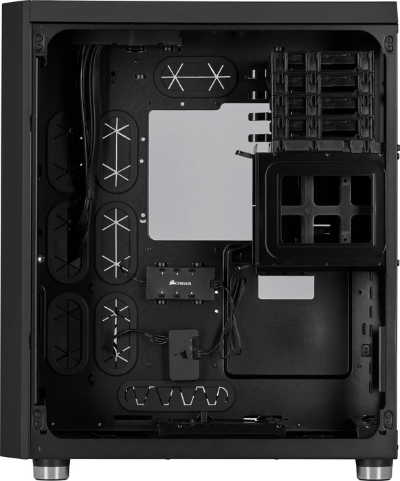 Corsair Crystal Series 680X RGB, schwarz, Glasfenster