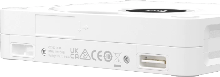 Corsair iCUE LINK QX120 RGB Starter Kit, weiß, LED-Steuerung, 120mm, 3er-Pack