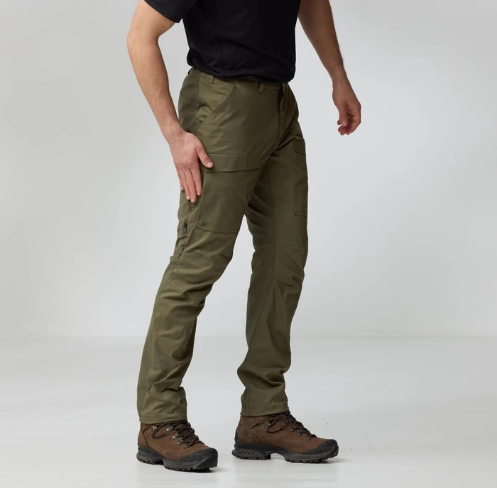 Fjällräven Abisko Hybrid Trail Hose lang laurel green (Herren)