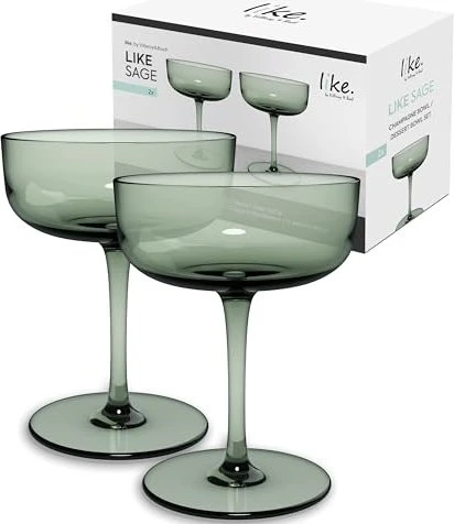like by Villeroy & Boch Like Sage Sektglas, 2 Stück