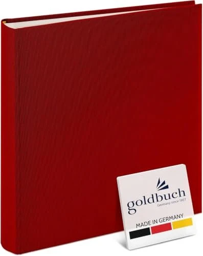 Goldbuch Buch Fotoalbum Summertime 25x25 rot