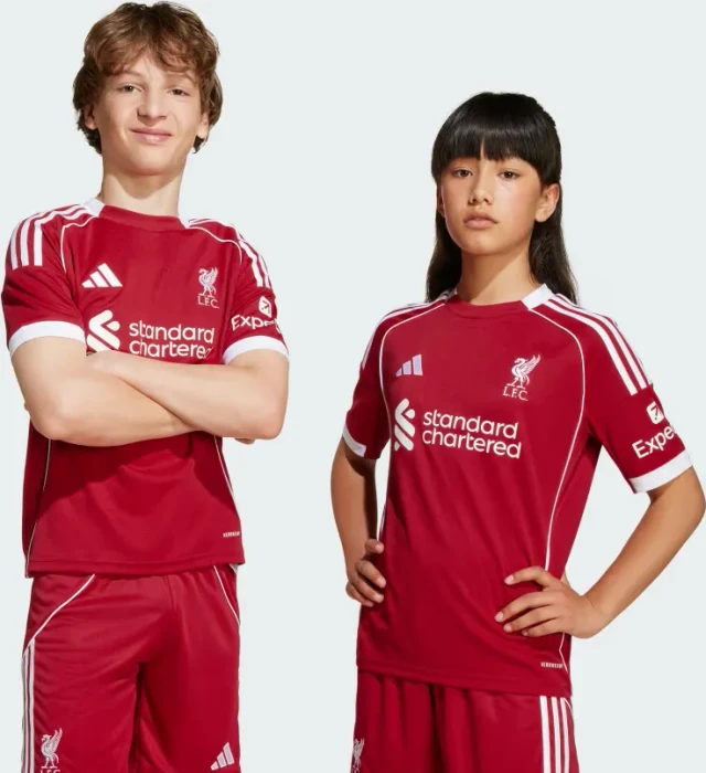 adidas Liverpool FC 2025/2026 Heimtrikot kurzarm (Junior)
