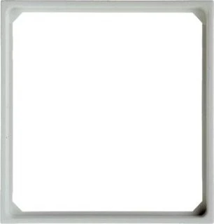 Berker Adapterring für Zentralstück 50x50mm, polarweiß matt