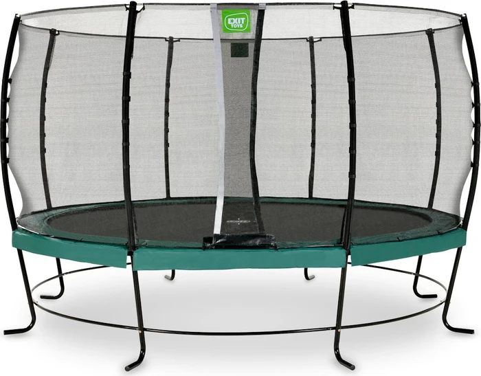Exit Toys Lotus Classic mit Sicherheitsnetz 427cm Trampolin grün