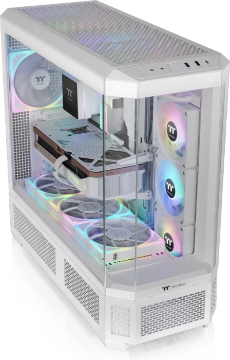 Thermaltake View 600 TG ARGB Snow White, weiß, Glasfenster