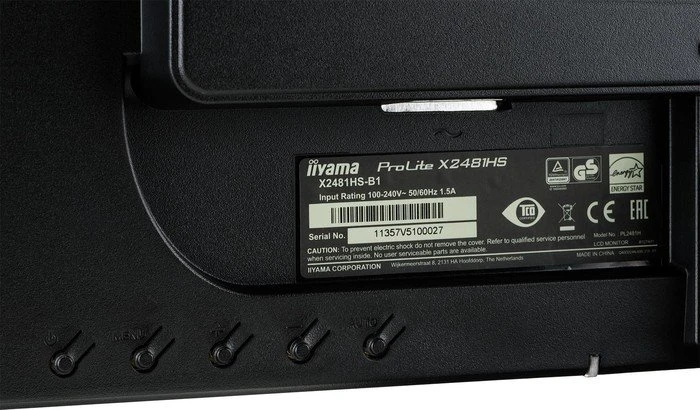 iiyama ProLite X2481HS-B1, 23.6"