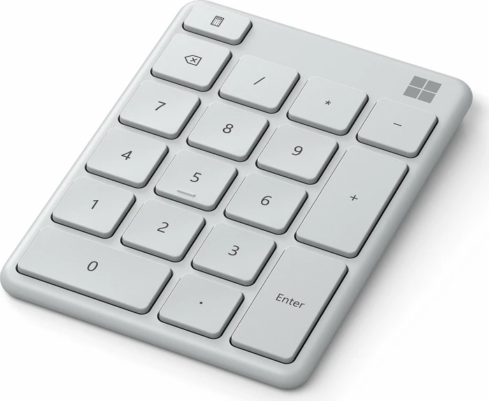 Microsoft Wireless Number Pad, Gletscherblau, Bluetooth