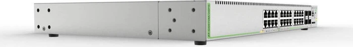 Allied Telesis CentreCOM GS970M Rackmount Gigabit Managed Switch, 24x RJ-45, 4x SFP, 370W PoE+
