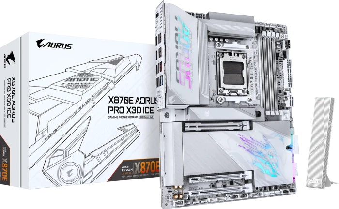 GIGABYTE X870E AORUS Pro X3D ICE (AMD AM5)
