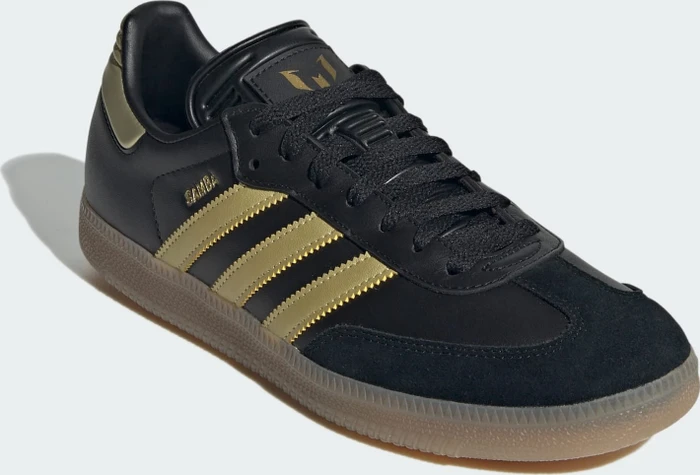 adidas Samba Messi core black/gold metallic/gum