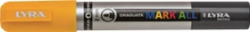 Lyra Graduate Mark All Permanentmarker 2mm gelb