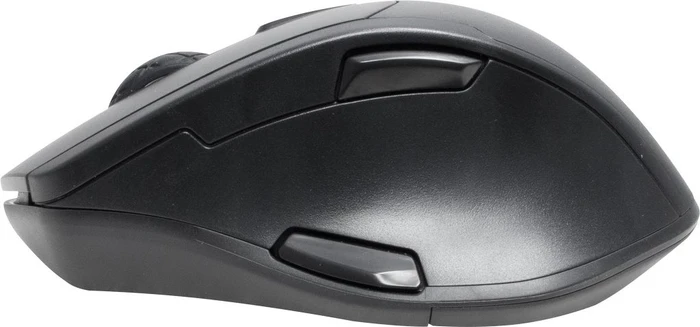 Inter-Tech Eterno M-230 kabellose ergonomische Maus schwarz, USB