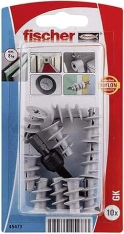 fischer GK 12x22 K NV Gipskartondübel, 12x22mm, 10 Stück