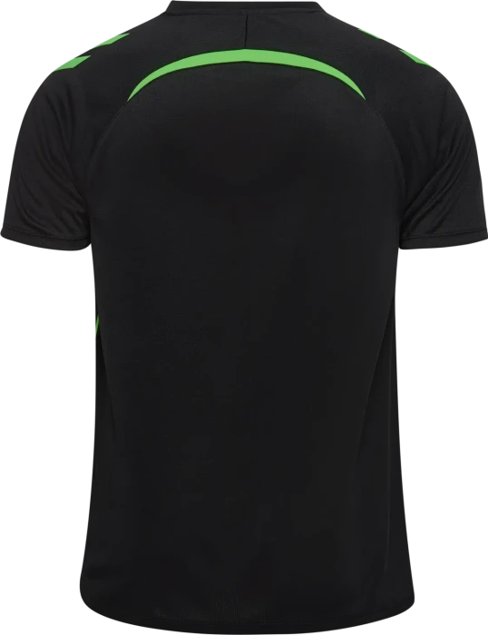 hummel Lead 2.0 Funktionsshirt kurzarm black/green gecko (Herren)
