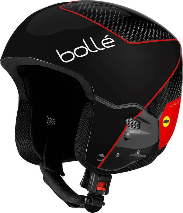 Bollé Medalist Carbon Pro MIPS Helm race black red