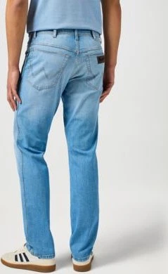 Wrangler Texas Slim Low Stretch Jeans slate shade (Herren)