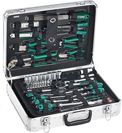 Mannesmann M29075 Handwerkzeugset inkl. Koffer, 108-tlg.