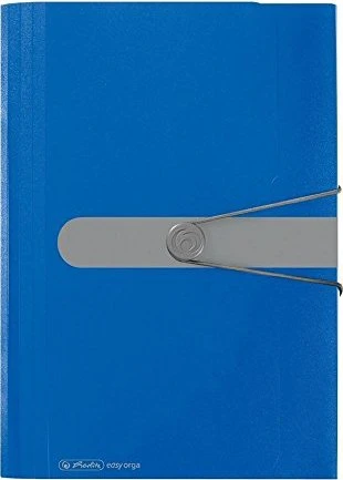 Herlitz easy orga to go Fächermappe, 12 Fächer, A4, blau