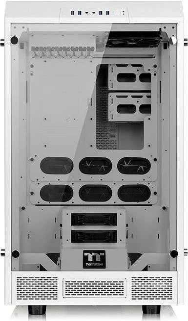 Thermaltake The Tower 900 Snow Edition, weiß, Glasfenster