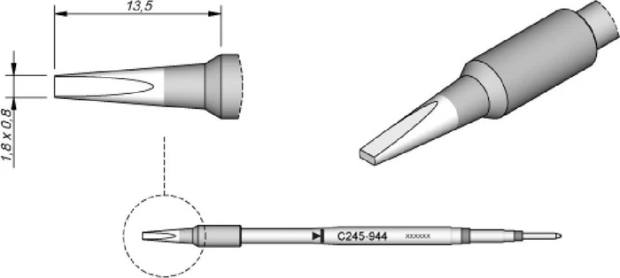JBC C245 Dauerlötspitze