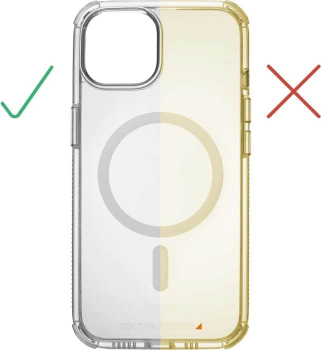 Hama Handyhülle MagCase Extreme Protect für Apple iPhone 15 transparent