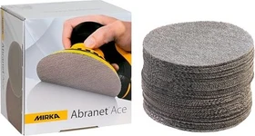 Mirka Abranet ACE Grip Gewebeschleifblatt K80, 125mm, 50 Stück