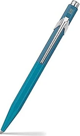 Caran d'Ache 849 Paul Smith Kugelschreiber cyan blue/steel blue, Metalletui