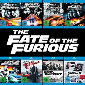 The Fast And The Furious Box (Filme 1-8) (Blu-ray)
