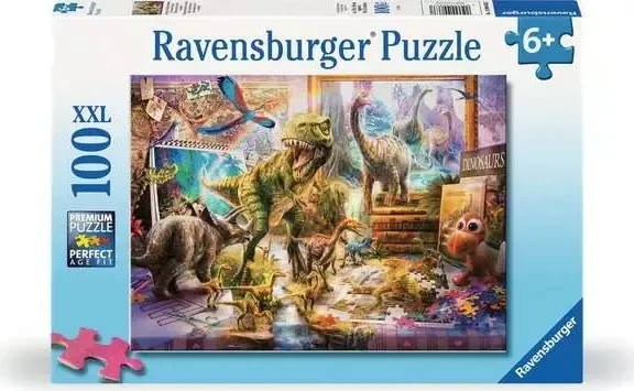 Ravensburger Puzzle Dinos im Kinderzimmer