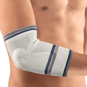 Bort Medical EpiBasic Ellenbogenbandage Größe XXS silber, 1 Stück