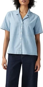 Levi's Sonny Camp Hemd kurzarm brass organ (Damen)