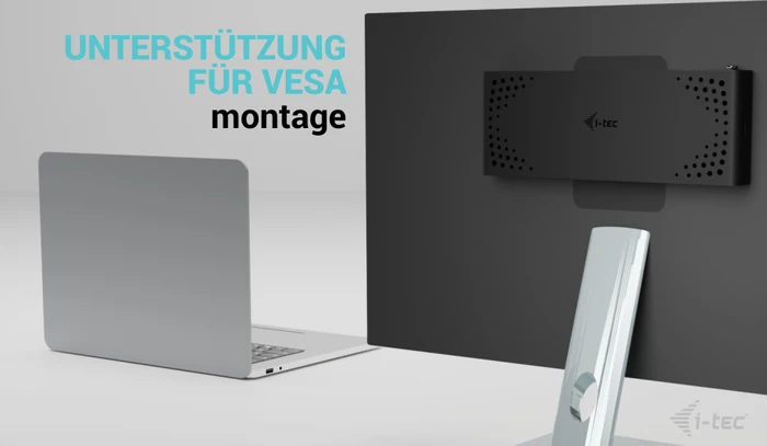 i-tec Universal Dual 4K Display Docking Station + Power Delivery 85W, USB-C 3.0 [Buchse]