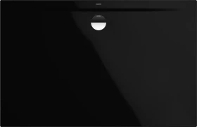 Kaldewei Superplan Zero 1522-1 Duschwanne 80x90cm, Perl-Effekt, schwarz