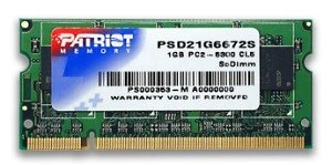 Patriot SO-DIMM 1GB, DDR2-667, CL5