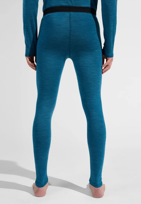 Odlo Natural Performance Wool 150 Base Layer Hose lang deep dive melange (Herren)
