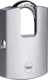 Yale Silver Line Y122DB/50 Messing, Vorhängeschloss
