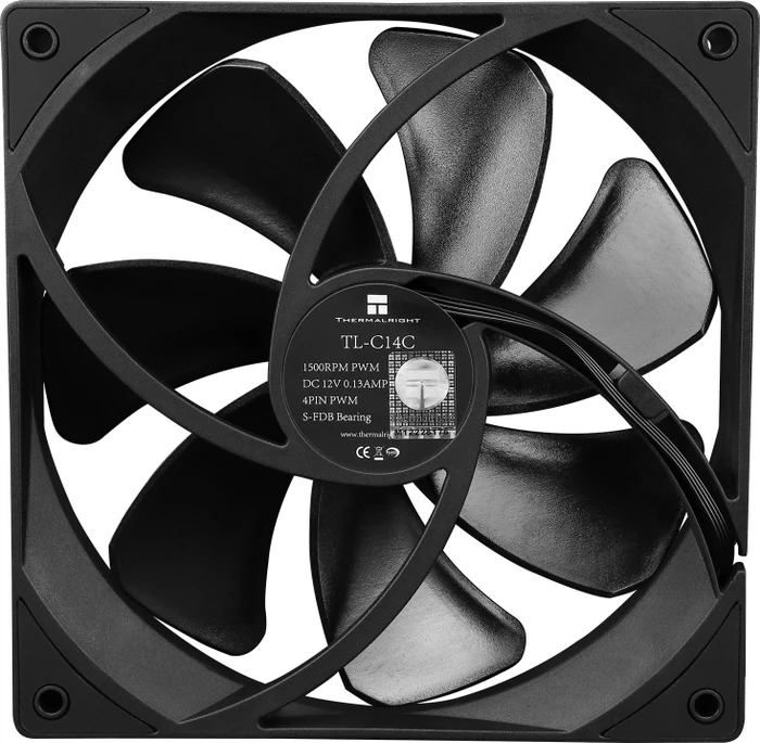 Thermalright TL-C14C, schwarz, 140mm